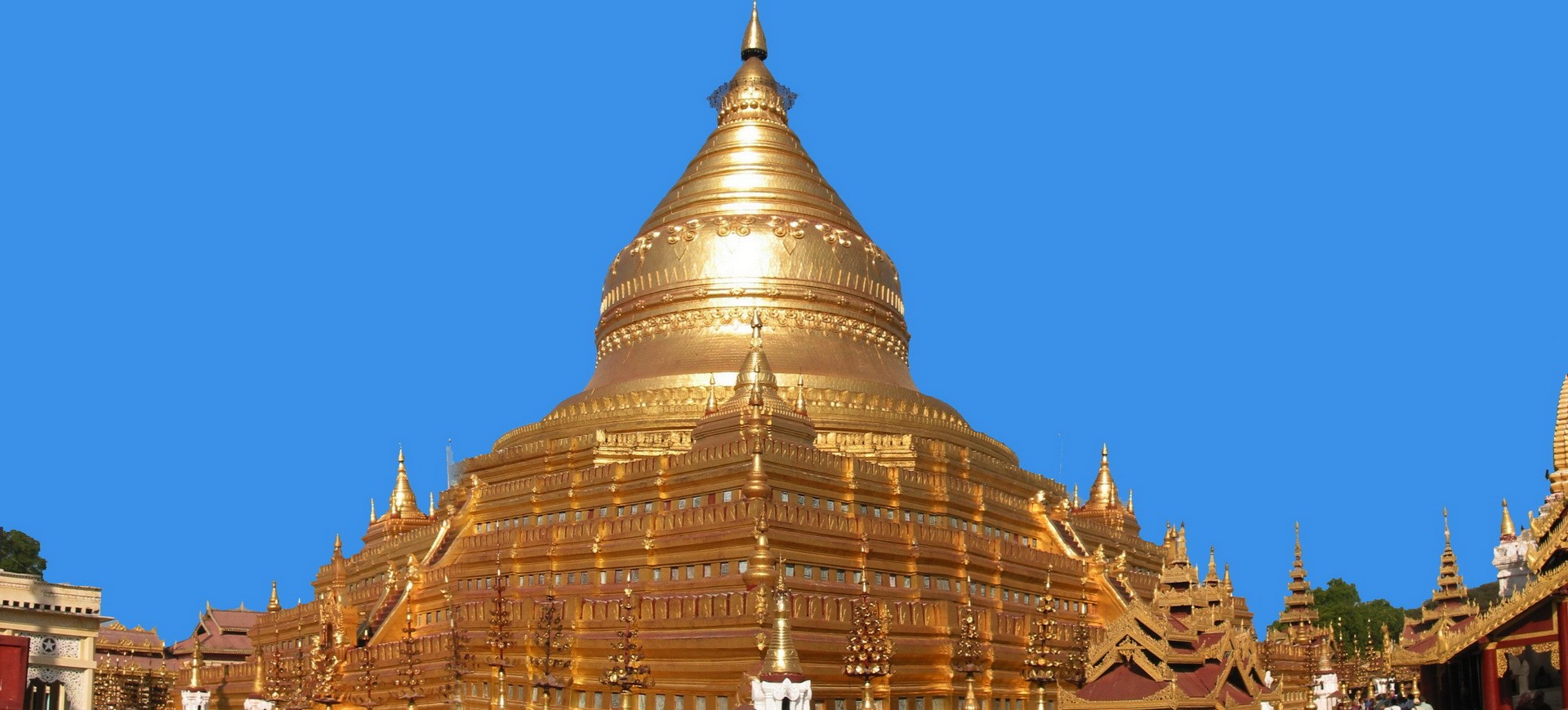 Temple d'Or à Rangoon