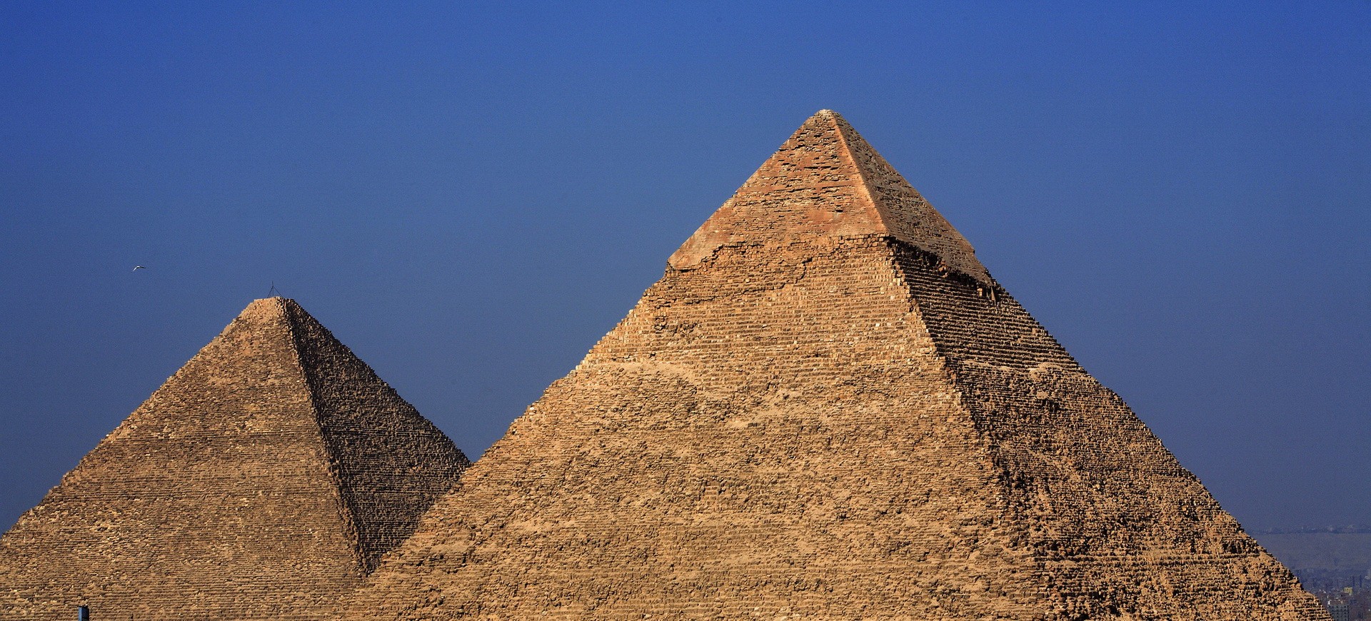 Pyramides à Guizeh au Caire