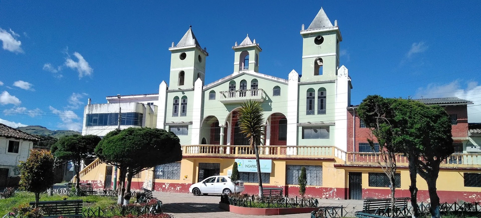 Une église à Ingaprica en Equateur