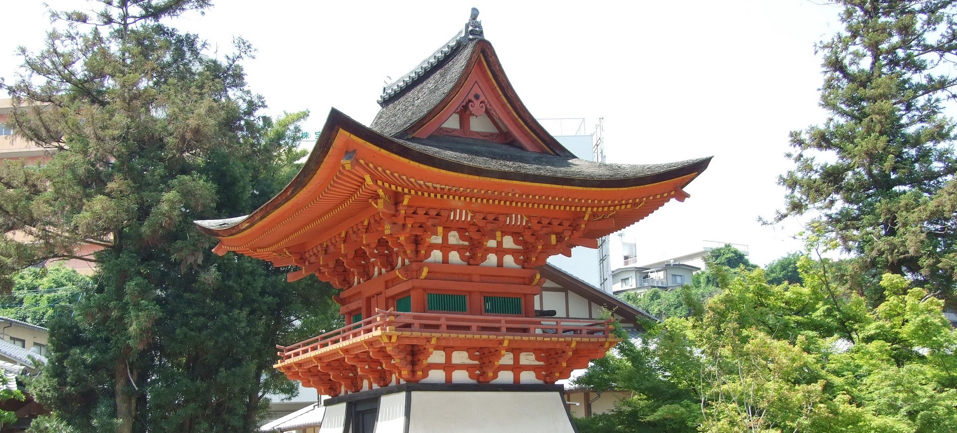 Japon Hiroshima Fudoin Pine Temple 001