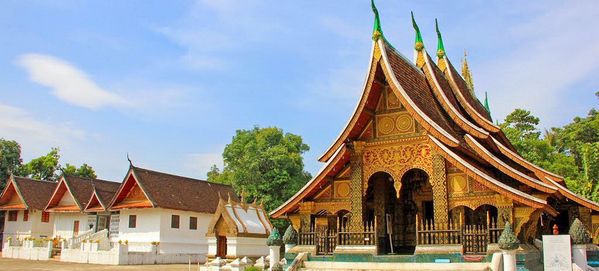 Wat Xieng Thong à Luang Prabang au Laos