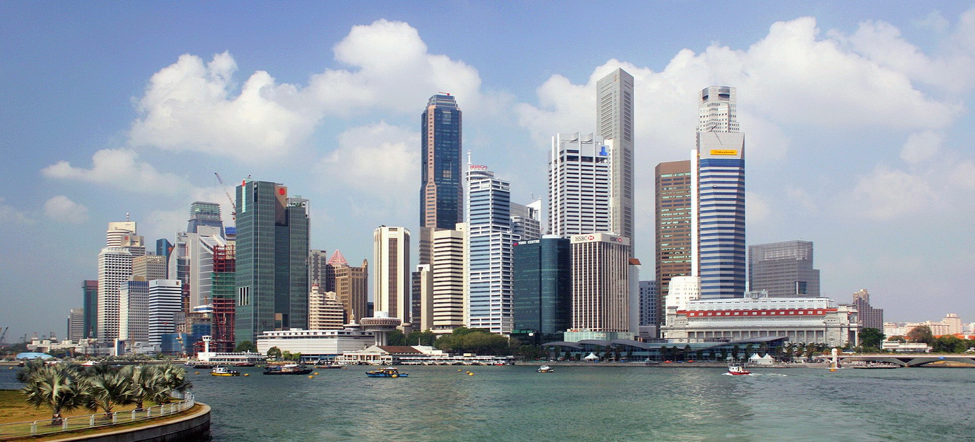 Singapour et ses gratte-ciel
