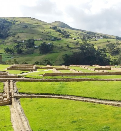 Equateur Ingaprica Site Archéologique Forteresse Précolombienne